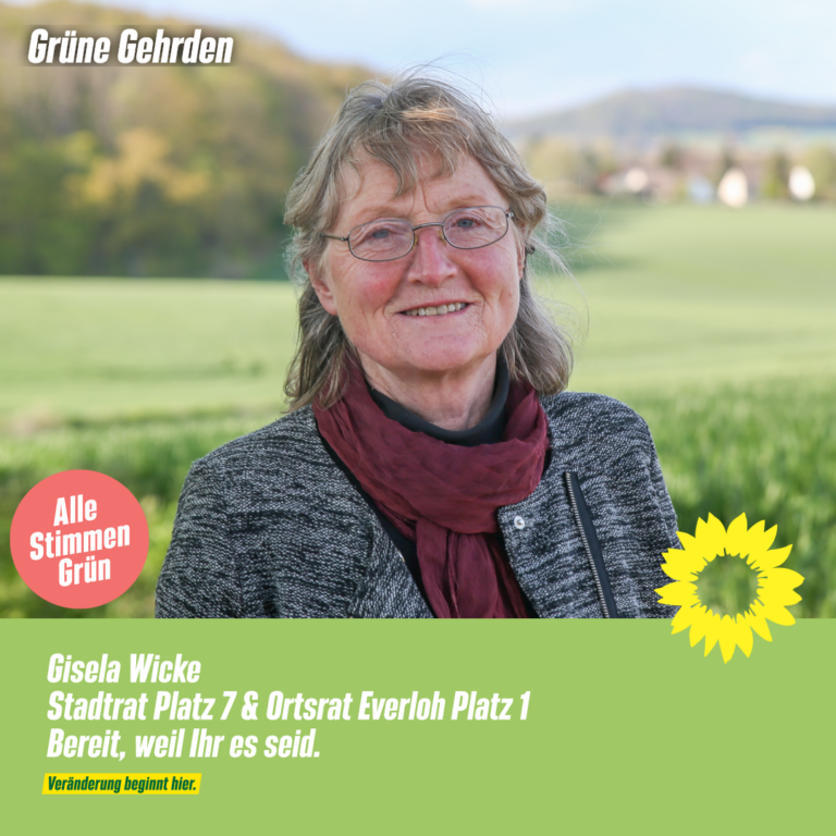 4 Fragen an: Gisela Wicke – Stadtrat  & Ortsrat Everloh