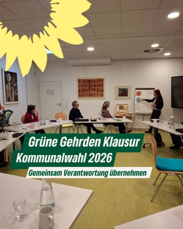 Klausur zur Kommunalwahl 2026: Grüne Gehrden stellen die Weichen