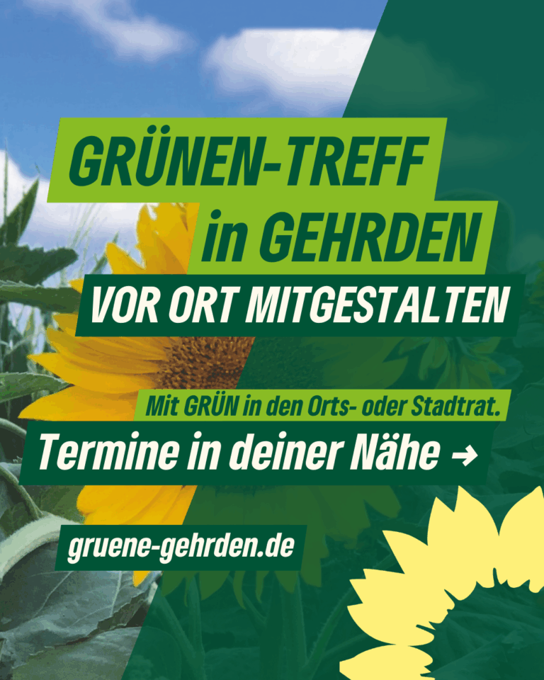 GRÜNEN-Treff zur Kommunalwahl 2026 – Mach mit!