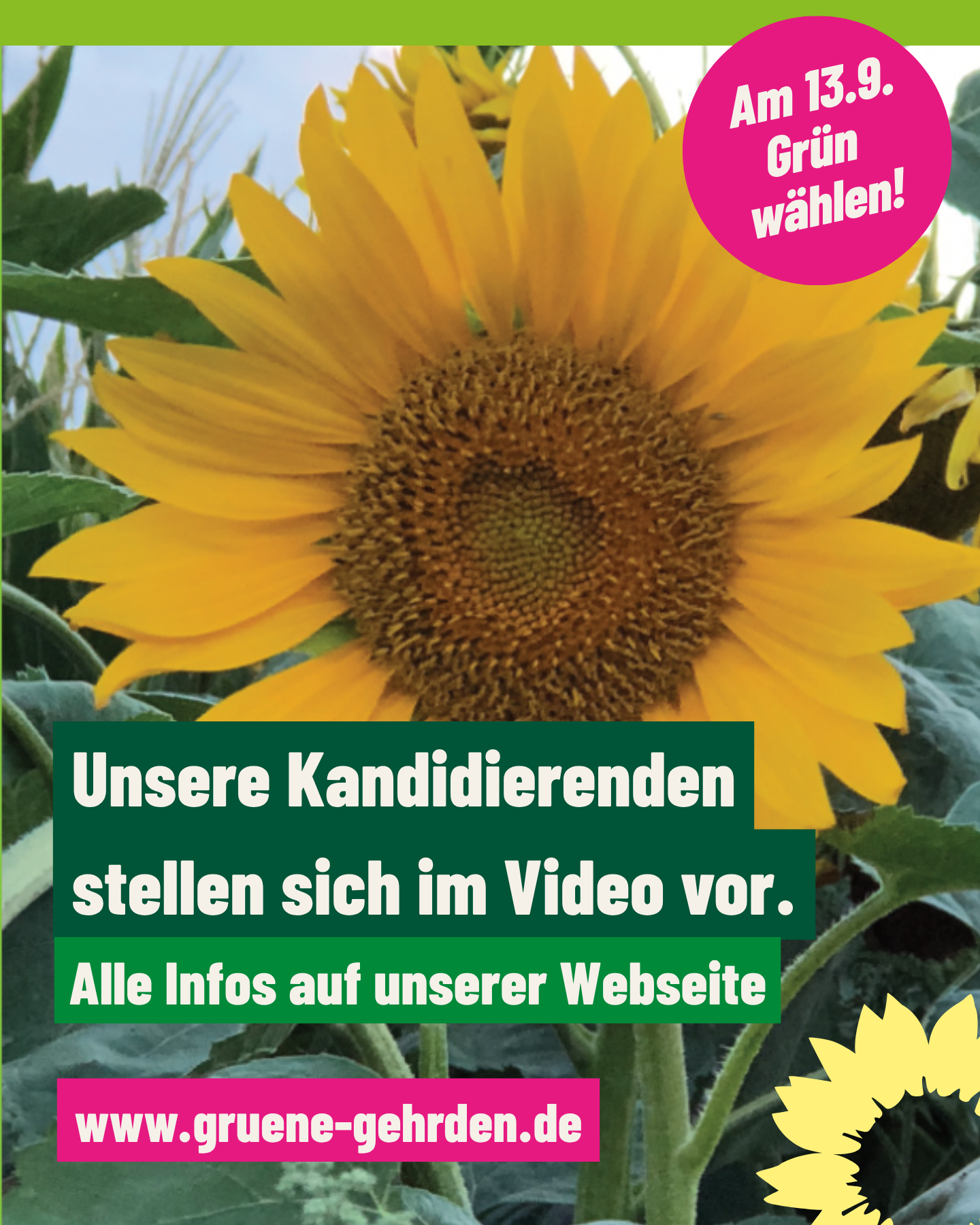 Unsere Kandidierenden stellen sich im Video vor